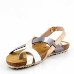 BLU SANDAL 8300 VAQUENTILLA MULTI złote sandały damskie ibiza yokono wl24