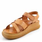 SOKOLSKI AMI L25-139 TABA brazowe sandałydamskie wl25