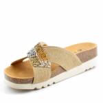 SCHOLL LA SERENA STRAP MED MF323101056 sand klapki damskie wl25