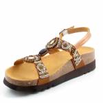 SCHOLL BOGOTA SANDAL MED brown brązowe sandały damskie MF320061011 wl25