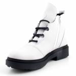 SERGIO LEONE BT 25200-S białe botki damskie jz25