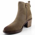 SERGIO LEONE BT 25321-s beżowe botki damskie jz25