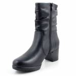 SERGIO LEONE BT 25289-S czarne botki damskie jz25