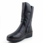 RIEKER Y4656-00 czarne kozaki damskie jz25