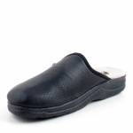 BIOUP 617 VINCI czarne pantofle męskie JZ25