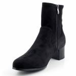 CAPRICE 25316-41 czarne botki damskie STRETCH jz25