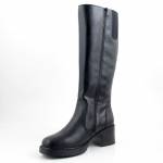 RIEKER Y5254-00 czarne kozaki damskie jz25