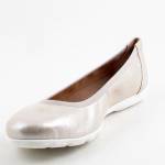 CAPRICE 22150-42 341 TAUPE METALLIC złote balerinki damskie wl26