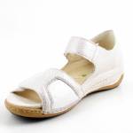 WALDLAUFER 342H80 302 120 beżowe złote sandały damskie TĘGOŚĆ H