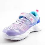 GEOX J65E9A 0ASPV ASSISTER C8888 różowe fioletowe półbuty dziewczęce wl26