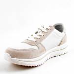 SERGIO LEONE SP-116 beżowe sneakersy półbuty damskie wl26