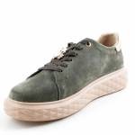 SERGIO LEONE SP-110 KHAKI zielone półbuty damskie wl26