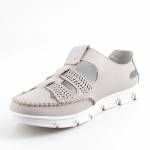 SERGIO LEONE SP-004 szare półbuty damskie wl26