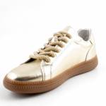 SERGIO LEONE SP-105 złote półbuty damskie wl26