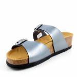 BRINKMANN 701164-09 multi srebrne klapki damskie wl26