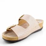 SCHOLL ABERDEEN MED pudrowy róż klapki damskie MF007061853 wl26
