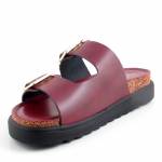 YOKONO TUNEZ-262 bordowe klapki damskie wl26