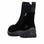 RIEKER Z7269-00 TEX czarne botki damskie jz26