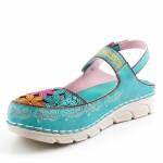 LAURA VITA 000764929FC MULTI niebieskie sandały damskie wl26