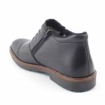 RIEKER 15389-00 CZARNE PÓŁBUTY *MZ*