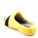 MANITU 320104-06 szare żółte pantofle damskieMANITU