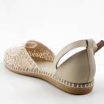RAVINI caprito 1155 kremowe sandały damskie