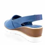 RAVINI 2103 niebieskie sandały damskie