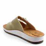 INBLU CP000042 zielone klapki damskie wl25