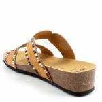 SCHOLL CANNES MED brązowe klapki damskie wl25 MF320301061