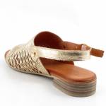 SOKOLSKI KU 226-803 GOLD złote sandały damskie wl25