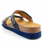 SCHOLL ZAFIRAH MED MF269911871 navy blue/multi klapki damskie wl25