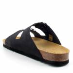 SCHOLL GERRY MED czarne klapki męskie MF321441004 wl25