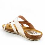 BLU SANDAL 8930 złote multi klapki damskie wl25 ESPANA IBIZA YOKONO