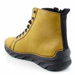 RIEKER 55024-68 żółte trzewiki damskie jz25