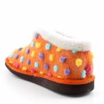 MANITU 340010-62 pomarańczowe pantofle damskie jz25