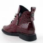 FILIPPO DBT7239/25 bordowe trzewiki damskie jz25