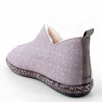 MANITU 340105-91 szare pantofle damskie jz25