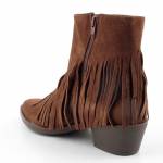 RYŁKO 4ZVI6_6TA brązowe botki damskie jz25