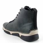 RIEKER 45920-54 zielone trzewiki damskie jz25