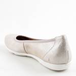 CAPRICE 22150-42 341 TAUPE METALLIC złote balerinki damskie wl26