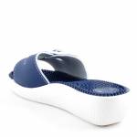 FIN-FLEX 20 BLU/BLU/BIANCO białe granatowe fakirki damskie jz26
