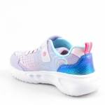 GEOX J65E9A 0ASPV ASSISTER C8888 różowe fioletowe półbuty dziewczęce wl26