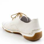 RIEKER 55920-80 białe półbuty damskie wl26