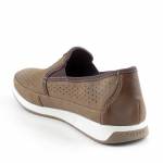 RIEKER 11955-64 beżowe półbuty męskie wl26