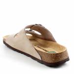 BRINKMANN 600130-08 beżowe klapki unisexwl26