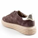 SERGIO LEONE SP-110 CHOCO brązowe półbuty damskie wl26