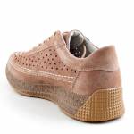 SERGIO LEONE SP-013 brązowe półbuty damskie wl26