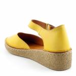 RIXA SHOES 58C2934 żółte sandały damskie wl26