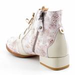 MACIEJKA 05541-22 jasno beżowe trzewiki damskie wl26