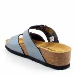 BRINKMANN 701164-09 multi srebrne klapki damskie wl26